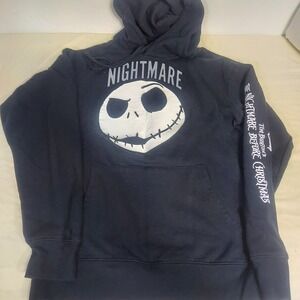 Disney Nightmare Before Christmas Hoodie Jack‎ Skellington Graphic Small